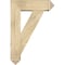 Ekena Millwork Traditional Arts and Crafts Rough Sawn Bracket w/ Offset Brace, Douglas Fir, 8"W x 26"D x 38"H BKT0806X26X38TRA03RDF - alternate 4
